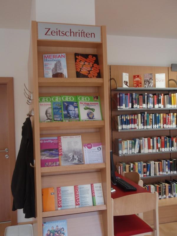 Innenansicht der Bücherei